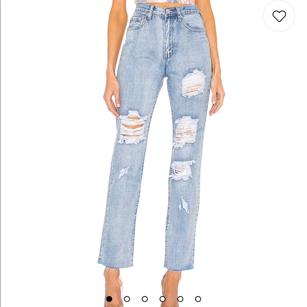 Superdown Ramona Straight Jean in Light Wash